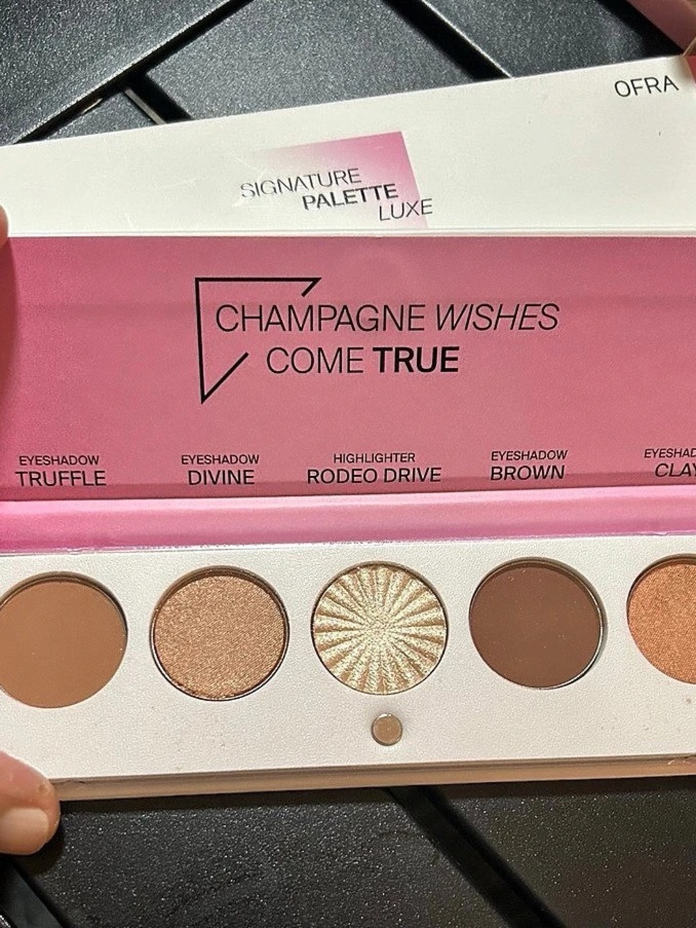 OFRA Signature Palette Luxe - Champagne Wishes Come True Eyeshadow Pink & Brown